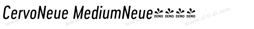CervoNeue MediumNeue字体转换